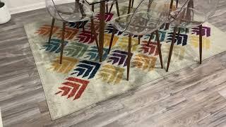 Modway Entourage Florin Abstract Floral Area Rug Review