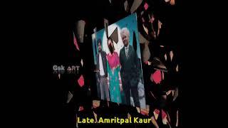 Tera Veera Veera Kehna Bda Yaad Aunda  Late. Amritpal Kaur