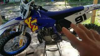 111 How I wash & clean my dirty dirt bike. A painless way to keep her clean & preserve the bike.