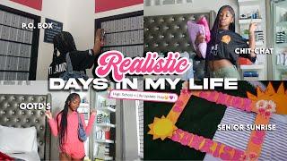 REALISTIC DAYS IN MY LIFE*senior edition* life updatechit chatp.o boxgameday vlogTHEMIAAMARI