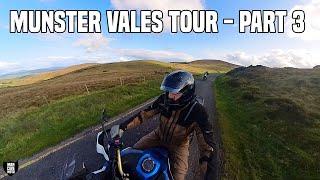 Munster Vales pt.3 - Fethard and the Comeragh Mountains - Charlie reviews the Transalp on the go