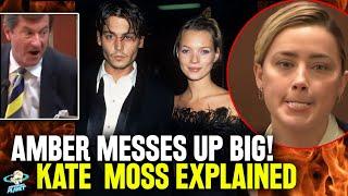 EPIC WIN Johnny Depp’s Team Celebrates As Amber Heard DRAGS Kate Moss Into Trial What This Means