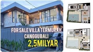 for Sale Villa View Sawah Canggu Bali Termurah