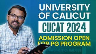 Calicut University PG Admission  Exam Dates  Fees and Courses  Kerala’s best CUET PG Coaching