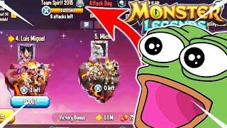 Monster Legends THE NEARLY PERFECT TEAM WARS