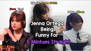 Jenna Ortega Being Funny for 5 Minutes Straight