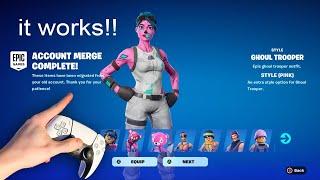 HOW TO MERGE FORTNITE ACCOUNTS Season 3