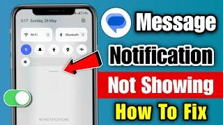 Message notification nahi aa raha hai  Sms nahi aa raha hai to kya kare  Message notification on