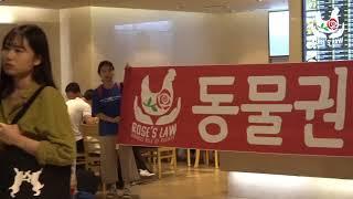 #RosesLaw 동물권리장전 액션 대형백화점 방해시위 Animal Bill of Rights Action