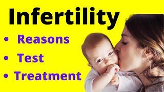 Reasons For Infertility in Couple in Telugu  Infertility Reasons And Treatment in Telugu