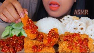 ASMR AYAM CRISPY DAN NUGGET MUKBANG INDONESIA #ASMR #asmrsounds #eatingsounds