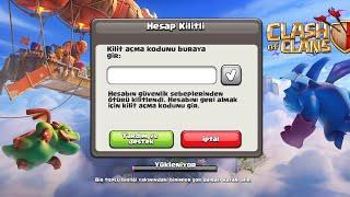 Clash of Clans - Hesap kiliti açma Hesap kurtarma