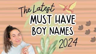Latest Must Have Boy Names For 2024 Latest Names For Baby Boy - Baby Name Ideas