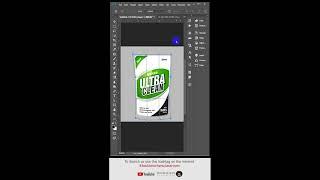 Easily Create Realistic Mockup Design in Photoshop using Label - Step by Step Tutorial