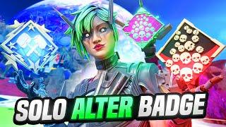 Unlocking SOLO ALTER 20 KILL BADGE Apex Legends