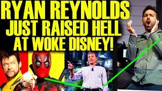 WOKE DISNEY JUST PUNISHED RYAN REYNOLDS AFTER DEADPOOL & WOLVERINE FIASCO A DISGRACE BY MARVEL