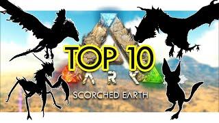 Top 10 TAMES You NEED for ARK Scorched Earth Community Voted