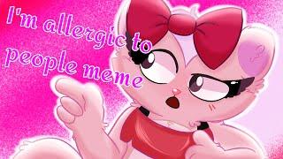 #happytreefriends Im allergic to people meme animation for Giggles