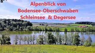Wandern am Bodensee - Mit Alpenblick um die Seen von Bodensee-Oberschwaben 2022 4k