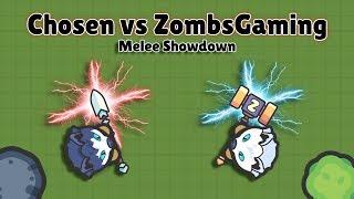 Zombs Royale - Melee 1v1 vs ZombsGaming