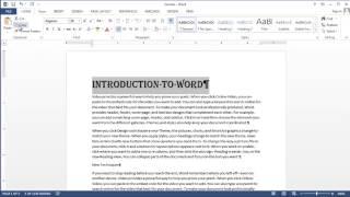 How to Clear Copy & Pasting Formatting  MS Word Beyond the Basics