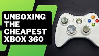 Unboxing the cheapest Xbox 360