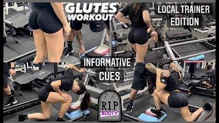 TRAINER GLUTES WORKOUT  INFORMATIVE  CUES