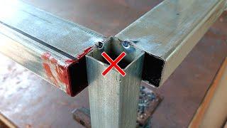 strong thin square pipe fabrication tricks that welders rarely discuss  pipe cutting tricks