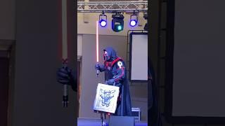 The Inquisitor ARRIVES at the CYPHACON 2024 cosplay Contest #cosplay #starwars #wow @Kettlebriar