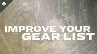 Four Ways to Improve Your Hunting Gear List