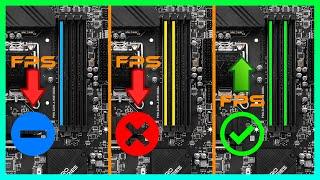 How to Setup Dual Channel RAM  GET MORE FPS