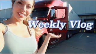 WEEKLY VLOG  Trucking Healthy and Active Lifestyle