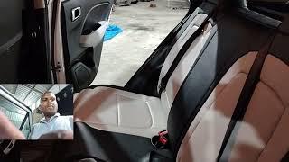 Hyundai venue new model 2024abs airbag seat cover installation