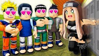 ONLY Girl At NARUTO School In Roblox