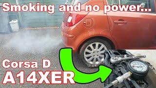 VauxhallOpel Corsa D 1.4 smoking and low on power... Only diagnosed...