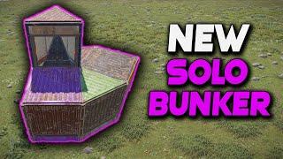 NEW SOLO BUNKER BASE In Rust  Rust Building Tutorial 2023