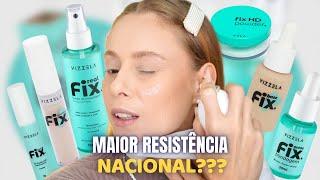 PELE COMPLETA com a LINHA FIX DE VIZZELA *TESTANDO LANÇAMENTOS*