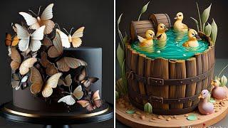 Top 100+ So Beautiful Cake Decorating Ideas Like a Pro  Most Satisfying Cake Tutorials Video #8