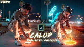 Calop Superpower Futuristic Magic Effect Mobile Editing Tutorial  How To Edit Like Calop In PicsArt