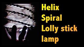 DT Projects  Helix spiral lolly lamp  USB powered