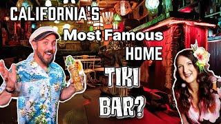 Vintage Tiki Inside Spikes Breezeway Californias Most Famous Home Tiki Bar