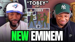 Eminem x Big Sean x BabyTron - TOBEY  FIRST REACTION + EMINEM GOES AT JAY Z??