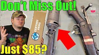 $85 RIFLE & GRENADE LAUNCHER? DP Enfield No.1 SMLE Century Arms Drill Purpose Milsurp Unboxing