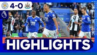 Tielemans On Target In Newcastle Rout  Leicester City 4 Newcastle United 0