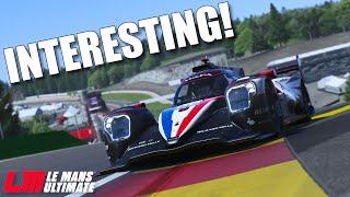 Racing the LMP2 on Le Mans Ultimate at Spa with expected carnage