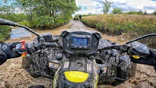 Riding The Hardest Trail In The Country On 1000cc Super Quads *WOW*