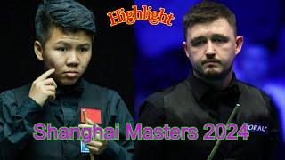 Kyren Wilson vs Zhou Yuelong Highlight Shanghai Masters 2024 snooker