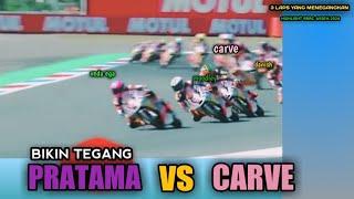 BIKIN TEGANG PERTARUNGAN VEDA EGA PRATAMA VS CARVE