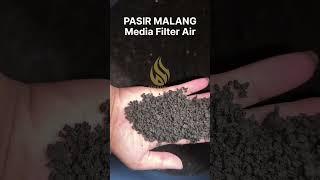 Lihat.. Ini pasir malang untuk filter air