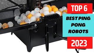 6 BEST PING PONG ROBOTS 2023  SUZ TABLE TENNIS ROBOT  BUTTERFLY PING PONG ROBOT